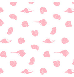 Pink Seashells On A Transparent Background