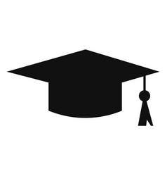 Mortarboard Cap Silhouette