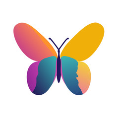 Colorful Butterfly Minimalist And Elegant