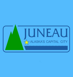 Juneaue Alaska City Flag