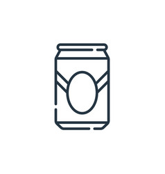 Beer Can Icon Can Editable Stroke Can