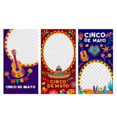 Mexican Cinco De Mayo Holiday Social Media Banner