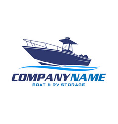 Center Console Boat Logo