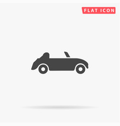 Old Car Flat Icon