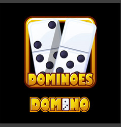 A Domino Logo In Frame