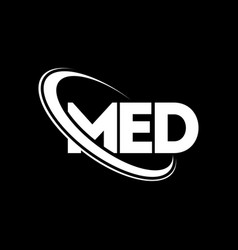 Med Logo Letter Letter Logo Design