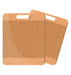 Chefs Chopping Board On A White Background