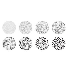 Dotwork Stipple Circles Brush Set Stain Noise