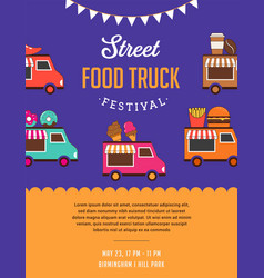 Food Truck Fair Night Market Summer Fest