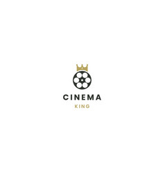 Cinema King Logo Design Modern Concept