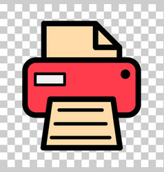 Printer Document Web Icon Printout Machine