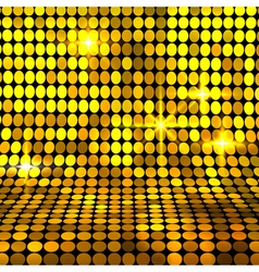 Shiny Gold Mosaic Background