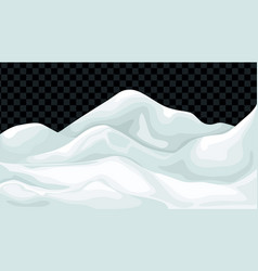 Snowdrift Transparent Background