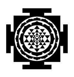 Sri Yantra Or Chakra Form Mystical