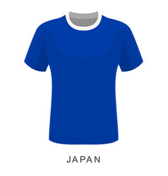 Japan World Cup Football Shirt Cartoon