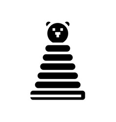 Ring Stacker Glyph Icon