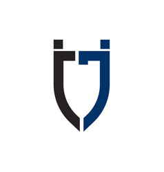 Tj Letter Logo