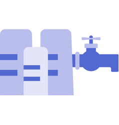 Faucet Icon Shareholder Value Flat Sign