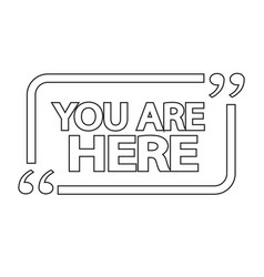 You Are Here Icon