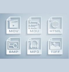 Set Mp3 File Document Html Bmp Tiff M3u