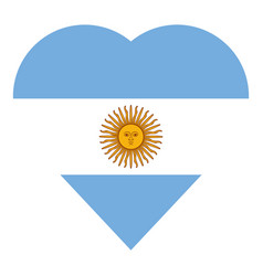 Heart Argentina Icon Cartoon America Latin