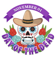 Day Of The Dead With Mexican Calaca