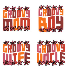 Groovy Retro Svg Design Bundle