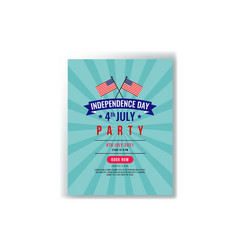 Presidents Day Party Flyer Or Poster Template