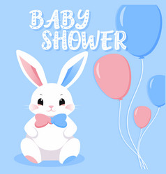 Baby Shower Or Gender Party Card Invitation