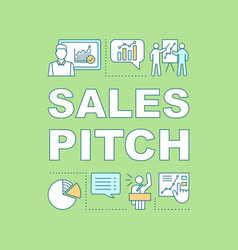 Sales Pitch Concept Icon