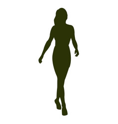 Girl Walking Silhouette 8