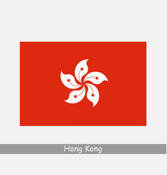 Hong Kong Hk National Country Flag Banner Icon