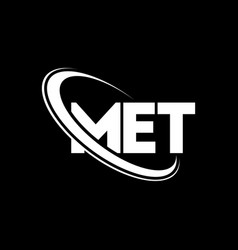 Met Logo Letter Letter Logo Design