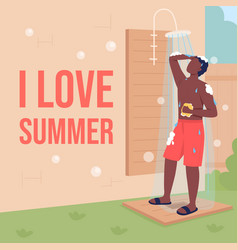 Summertime Social Media Post Mockup