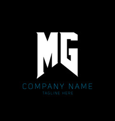 Mg Letter Logo Design Initial Letters Gamings