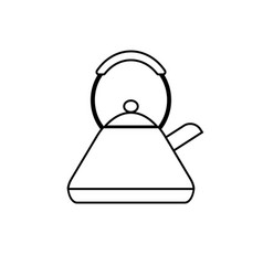 Kettle Icon On White