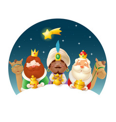 We Three Kings Celebrate Epiphany - Cute