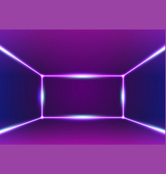 Bright Neon Lines Background