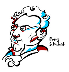 Franz Schubert Portrait