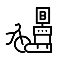 Delivery Point Bike Sharing Services Icon