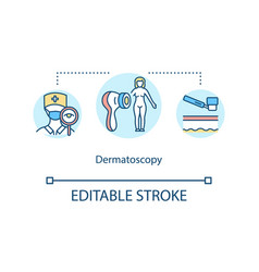 Dermatoscopy Concept Icon