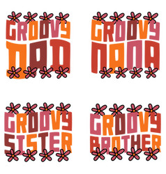 Groovy Retro Svg Design Bundle