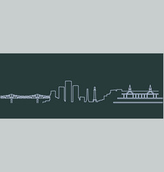 Louisville Single Line Skyline