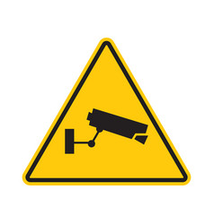 Security Surveillance Camera Sign Enhance Safety