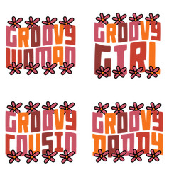 Groovy Retro Svg Design Bundle