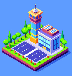 A Buildings Isometric Game Asset Art Style 3d