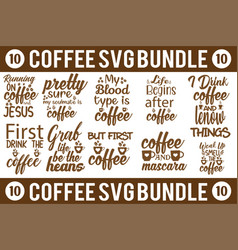 Coffee Svg Bundle