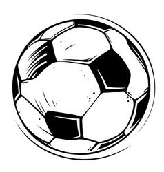 Football Soccer Ball Sketch