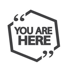 You Are Here Icon