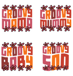 Groovy Retro Svg Design Bundle